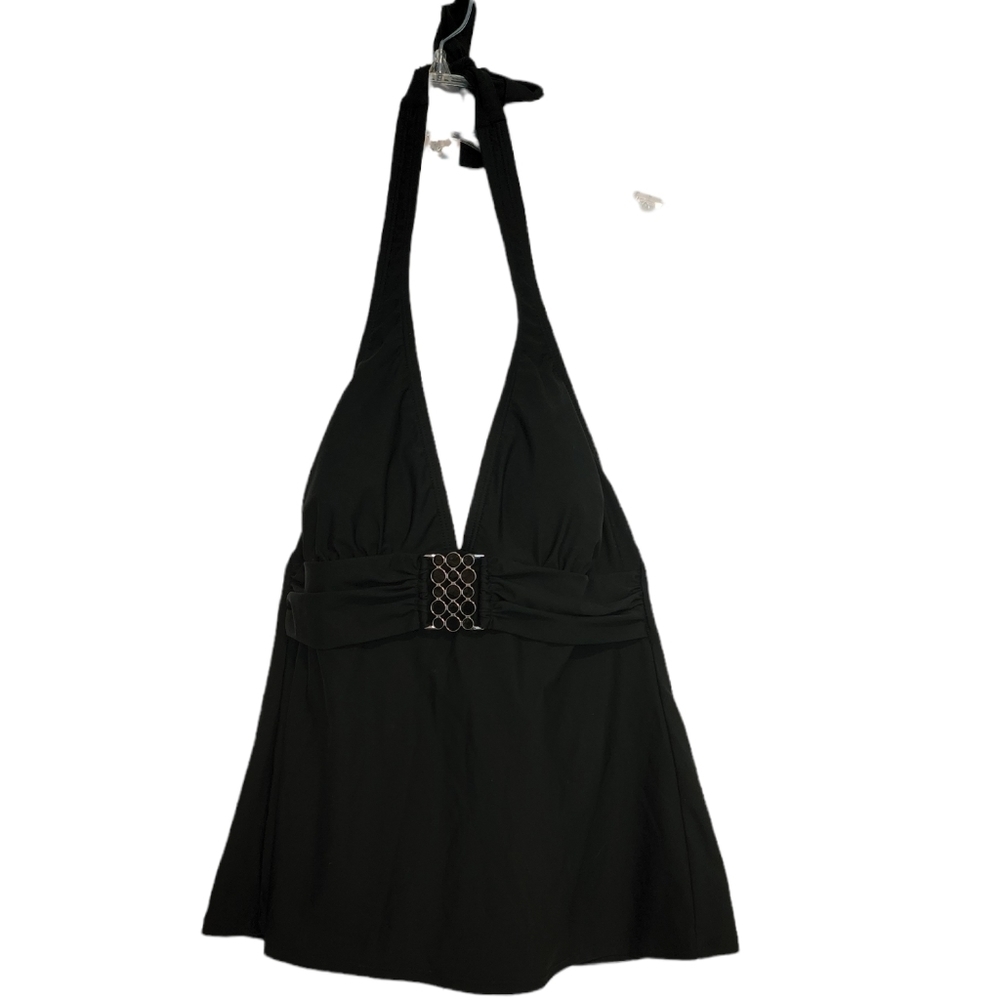 2bamboo black halter swimsuit SZ Medium